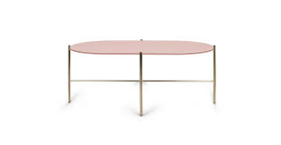 On sale for $391.99 original price $489.99. Rent Article Silicus Oblong Coffee Table Pink Coffee Tables