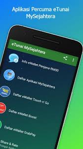 Download touch 'n go ewallet: Etunai Mysejahtera For Android Apk Download