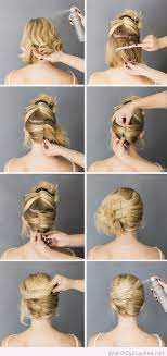 When the special day is near, every woman like you hopes to look at her very best. Image Result For Wedding Updos Short Hair Tutorial Short Hair Up Hair Updos Tutorials Short Hair Styles Easy