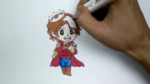 How to draw a girl's face in stages. How To Draw And Color Chibi Prince Step By Step Youtube