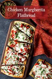 Chicken Margherita Flatbread Flatoutbread Flatout Recipes Recipes Chicken Margherita