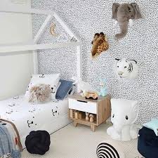 Black And White Accent Wall Dots Black And White Boys Room Decor And Wallpaper Accent Wall Styled By Style Create Inspire Boys Room Decor Boys Room Decor Kid Room Style Monochrome Kids Room