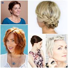 Check out these easy hairstyles for short curly hair that'll keep your curls under control while also looking stylish. 18 Easy Styles For Short Hair