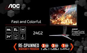 The aoc 24g2 is a 24″ 1080p 144hz ips gaming monitor with amd freesync, 1ms mprt, a fully ergonomic design, and an affordable price! Amazon Com Aoc 24g2 24 Frameless Gaming Ips Monitor Fhd 1080p 1ms 144hz Freesync Hdmi Dp Vga Height Adjustable 3 Year Zero Dead Pixel Guarantee Black Red Computers Accessories