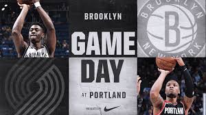 The nets are hoping to win their second straight game, coming off of a win against the wizards. Ù„Ù„Ù…Ø³Ø§Ù‡Ù…Ø© Ù…Ø³ØªØ·ÙŠÙ„ ØªØ¬Ù…Ù‡Ø± Brooklyn Nets Vs Portland Trail Blazers Zetaphi Org