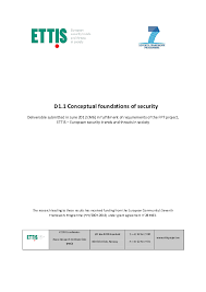 In accordance with the withdrawal agreement, it is now officially a third country to the eu and hence. Pdf Conceptual Foundations Of Security Final Deliverable Of Work Package 1 1 Of European Security Trends And Threats In Society Ettis A European Union Seventh Framework Programme Collaborative Research Project Stephan De