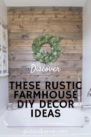 From furniture to home accents and storage ideas, there are over a hundred projects to choose from. 14 Diys Every Rustic Farmhouse Should Have Pickled Barrel