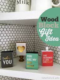 Diy Cricut Crafts And Ideas Diy Projects And Crafts Wood Block Crafts Diy Cricut Wood Blocks