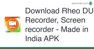 To enjoy their full version of the app. Fastest Du Recorder Download Apk