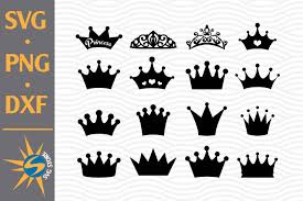 Download Princess Crown Silhouette Graphic By Svgstoreshop Creative Fabrica PSD Mockup Templates
