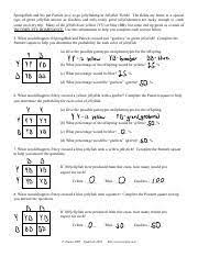 Spongebob genotype worksheet answers as a derivative of large concepts solution questions. A Give The Genotypes And Phenotypes For The Offspring B How Many Of The Plants Course Hero