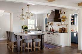 If you're after a clutter free kitchen. Kitchen And Butler S Pantry In White Wood And Blue
