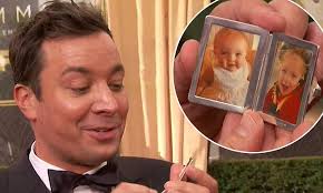 Jimmy Fallon shows off birthday locket
