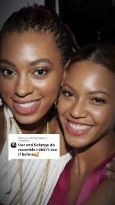 Replying to @IamPoohBear yes they do very similar. #beyoncé #solange #sister