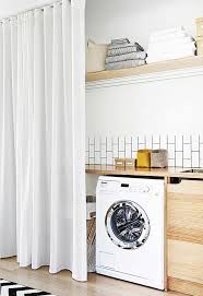 Exposed washer and dryer hoses can clutter the look of an otherwise tidy laundry room. Discover The Best Doors For Your Small Laundry Alcove Verity Jayne