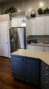 refinished kitchen cabinets in sw pure
