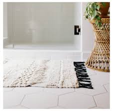 Your bath mat is more than just a soft, absorbent rug to step on when you get out of the these bath mats take both design and functionality into account, so your bathroom can look good and work for. Knot Weave Bath Mat Farmhouse Bathroom Rugs Bath Mats Farmhousebathroomrugsbathmats Make A Cold Bathroo In 2021 Bath Rugs Bathroom Rugs Bath Mats Bathroom Rugs
