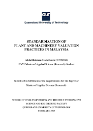 Marketing wherein the parties had each acted knowledgeably, prudently and without compulsion. Pdf Standardisation Of Plant And Machinery Valuation Practices In Malaysia Adebayo Adelakun Academia Edu