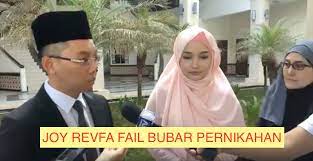 Sebutan semula pembubaran pernikahan hafiz dan joy ialah pada 14 september ini. Dato Ray Imran Dewi Malaysia