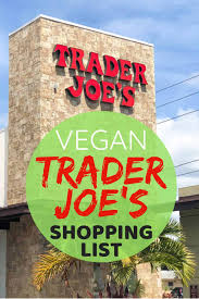 trader joe s vegan ping list