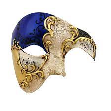 Gold Series Phantom Of The Opera Half Face Masquerade Mask Mens Masquerade Mask Phantom Mask Opera Mask