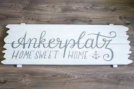 Handyhüllen selbst gestalten mit fotos kreative und exklusive designs mehr als 100.000 zufriedene kunden.oder eine minimalistische handyhülle mit einem peppigen spruch drauf? Hochwertiges Holzschild Basteln Beschriften Schritt Fur Schritt Anleitung