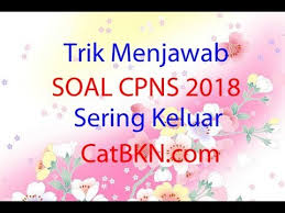 Trik Menjawab Soal Tiu Cpns 2018 Sering Muncul Youtube