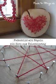 Diy Fadenbild Mit Nageln Anleitung Zum Selbermachen Fadenbilder Nagelbilder Kinder Basteln Garten