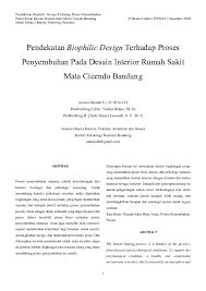Jurnal penelitian usaha jasa desain interior bangunan : Desain Interior Research Papers Academia Edu