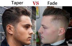 Taper Vs Fade Haircut Choose The Best Hairstyle For You Styleswardrobe Com Fade Haircut Taper Haircut Men Faded Haircut For Men