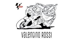 Bentuk ini merupakan panduan untuk menggambar badan motor. Cara Menggambar Moto Gp Valentino Rossi Youtube