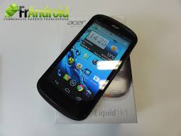 Test du Acer Liquid E1 sous Android