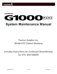 Neuredan produktivan gađenje garmin unlock maps crack . Garmin G1000 Nxi Cessna Citation Mustang G1000 Nxi System Maintenance Manual With Instructions For Continued Airworthiness Textron Model 510 Mustang Manualzz