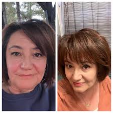 51! Thinking 🤔 bangs? My kids say my forehead is too big 😂