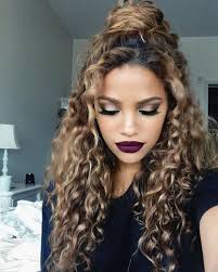 Apply volumizing mousse to your hair from root to tips, and blow dry roughly with your hands.3. Medium Hair Natural Curly Hair Prom Styles Hair Style 2020