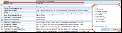 53 precise chart of accounts for agricultural business