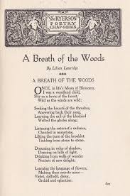 A Breath Of The Woods By Lilian Leveridge Canada S Early Women Writers Authors Lists