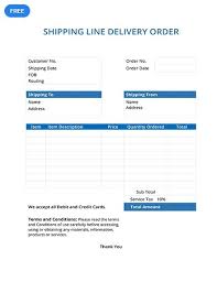 Free Shipping Line Delivery Order Template Pdf Word Doc Excel Apple Mac Pages Google Docs Apple Mac Numbers Templates Schedule Templates Word Doc