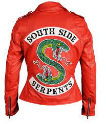 Pin By Daira Ibanez Vadillo On Riverdale Southside Serpents Cheryl Blossom Red Faux Leather Jacket Womens Red Leather Jackets Women Leather Jackets Women Leather Jacket Men