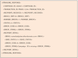 Xml Response Document Acoustic For Developers