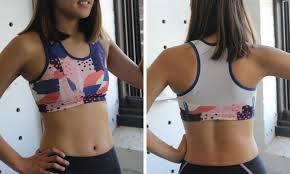• you can find the free pattern and written sewing tutorial here on our website this project is for making a race back sports bra pattern with a front facing for extra comfort and the ability to insert pads. 5 Sports Bras You Can Make This Weekend Spoonflower Blog