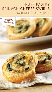 Spinach Cheese Swirls Puff Pastry Recipe Pepperidge Farm Puff Pastry Puff Pastry Recipes Spinach And Cheese