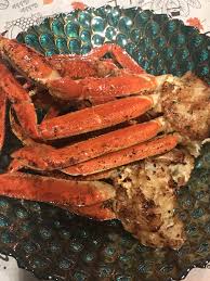 Garlic Butter Baked Crab Legs Recipe How To Bake Crab Legs Food Com Recipe Crab Legs Recipe Baked Crab Legs Bake Crab Legs Recipe