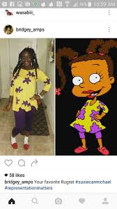 Nickelodeon halloween costume rugrats tommy head one size fits most. Susie Carmichael From Rugrats Halloween Costume Outfits Rugrats Costume Box Costumes