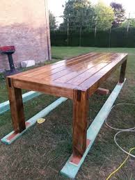 Zeveren Diy Dining Room Table Rustic Kitchen Design Garden Table