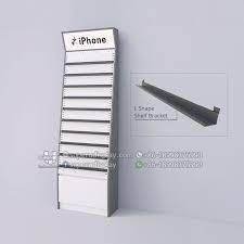 custom floor standing wall mobile phone accessories display stand shelf with magnetic signs for ret store display design accessories display mobile phone shops