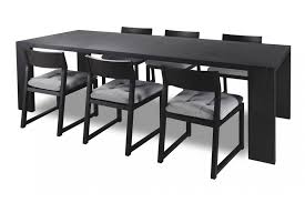 Odessa Dining Table Black Oak Dining Tables Dining Dining Table Black Oak Dining Table White Kitchen Table