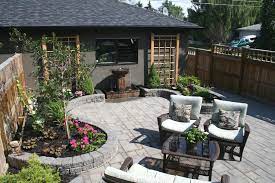 Patio Charcoal Roman Stackstone Walls And Rocky Mountain Pavers Patio Stones Paving Stone Patio Patio