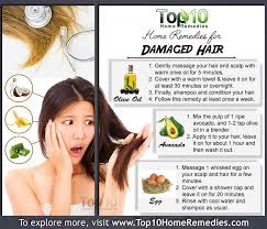 Several home remedies have been used to treat dry brittle hair with a lot of success. Home Remedies For Damaged Hair Top 10 Home Remedies