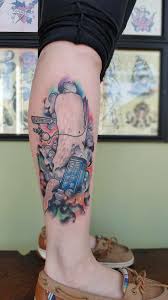 Check spelling or type a new query. Completed Doctor Who Hitchhikers Guide To The Galaxy Mashup Tattoo Done By Cam Fishladder Tattoo Imgur